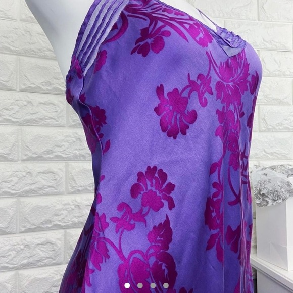 Victoria's Secret Floral 100% Silk Dress - Picture 2 of 5